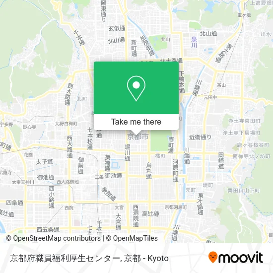 京都府職員福利厚生センター map