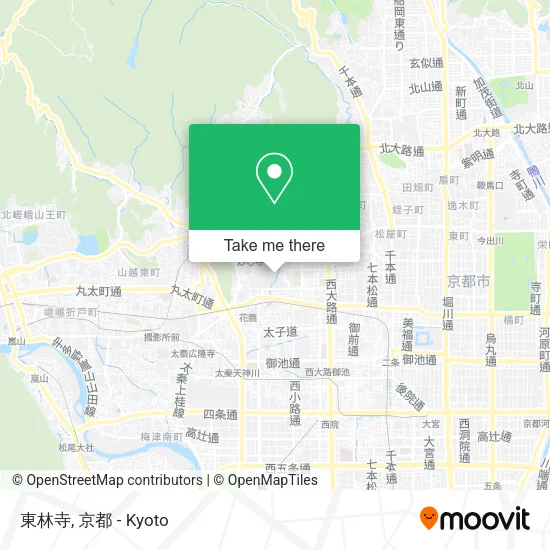 東林寺 map