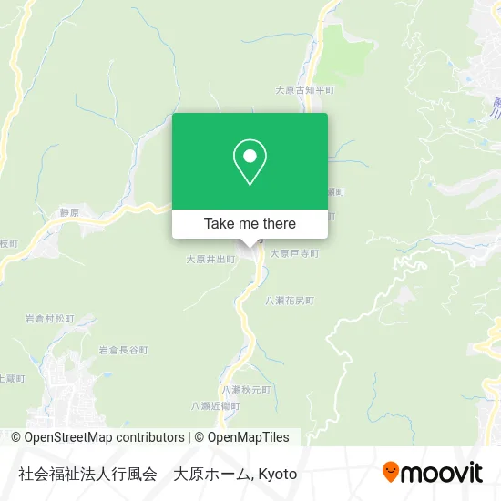 社会福祉法人行風会　大原ホーム map