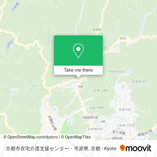 京都市在宅介護支援センター・市原寮 map