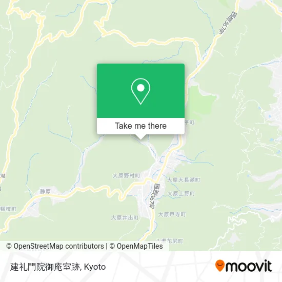 建礼門院御庵室跡 map