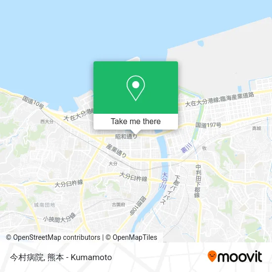 今村病院 map