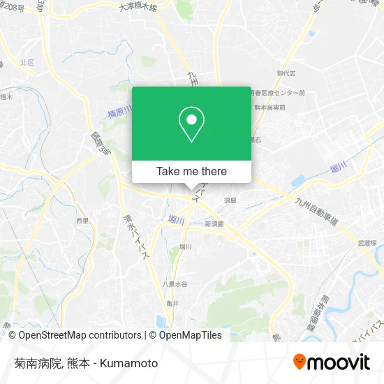菊南病院 map