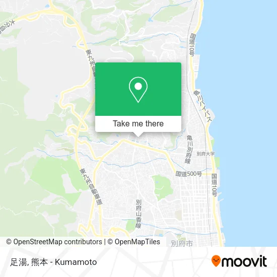 足湯 map