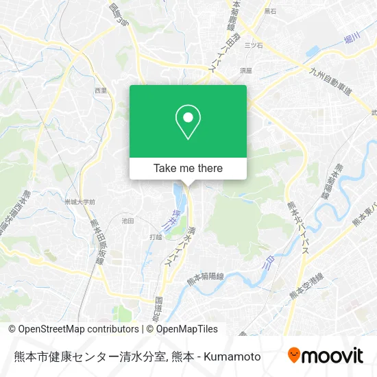 熊本市健康センター清水分室 map