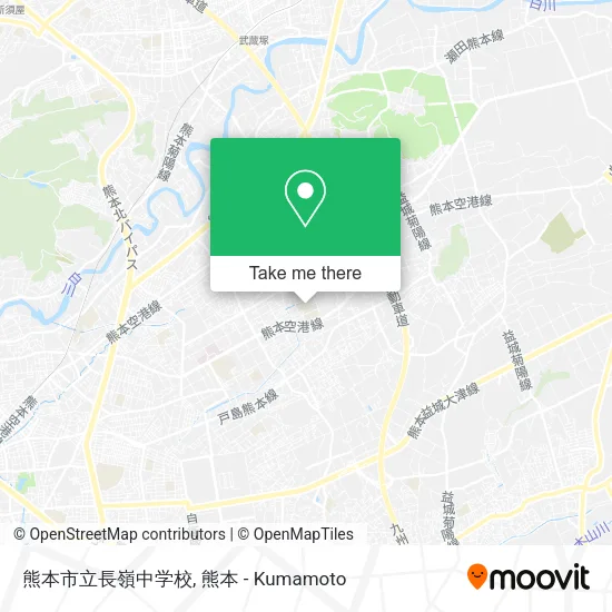 熊本市立長嶺中学校 map