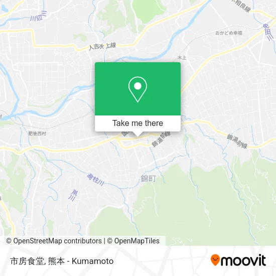市房食堂 map
