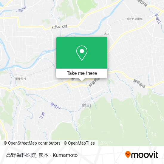 高野歯科医院 map