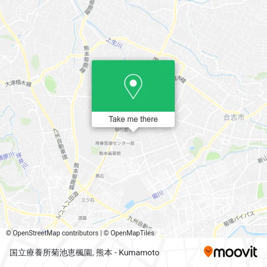 国立療養所菊池恵楓園 map