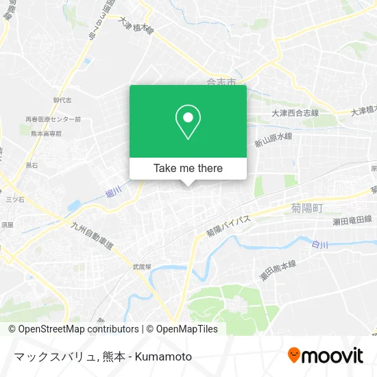 マックスバリュ map