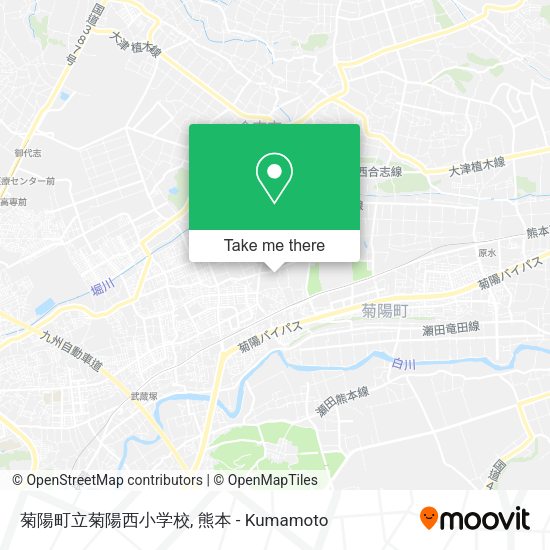 菊陽町立菊陽西小学校 map