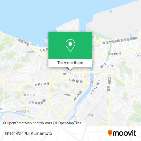 NTT Koike Building map