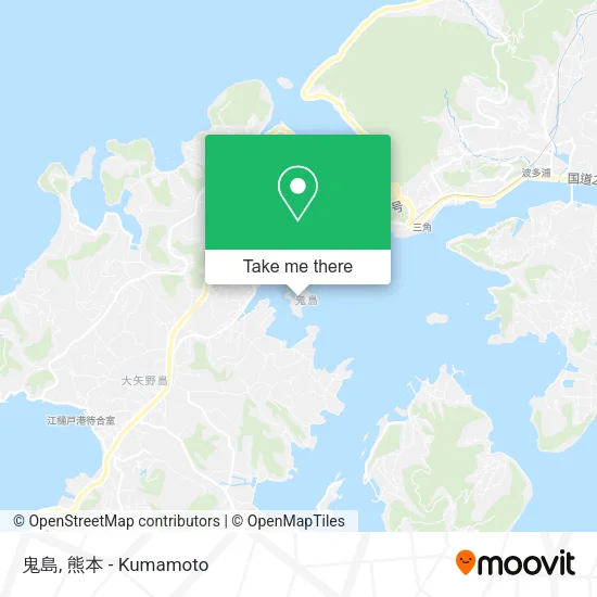 鬼島 map