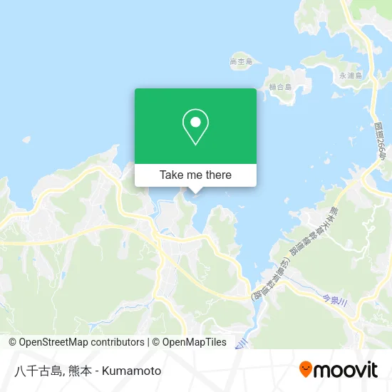 八千古島 map