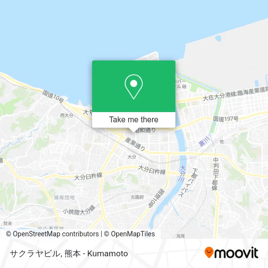 Sakuraya Building map