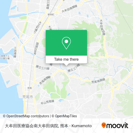 大牟田医療協会南大牟田病院 map