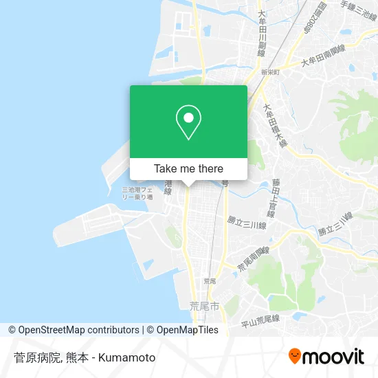 菅原病院 map