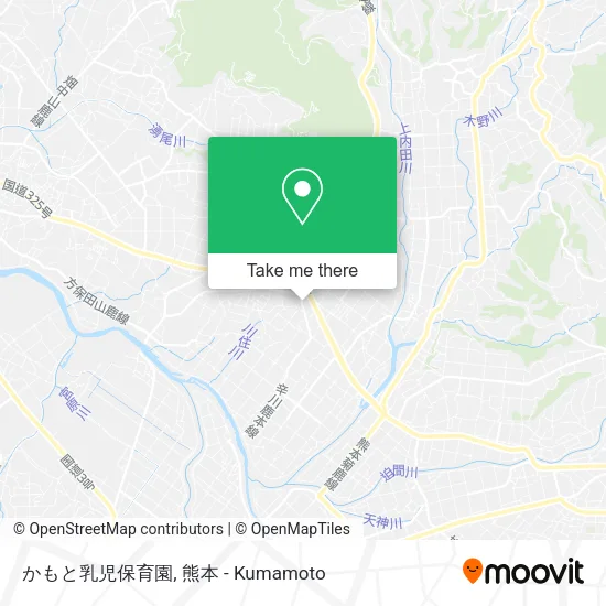 かもと乳児保育園 map