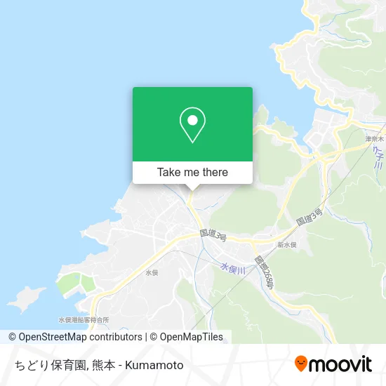 ちどり保育園 map