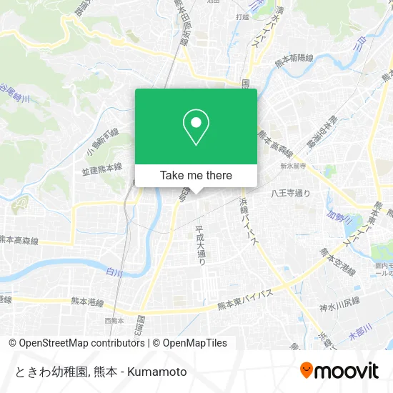 ときわ幼稚園 map
