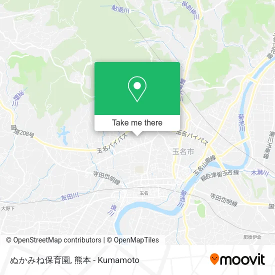 ぬかみね保育園 map
