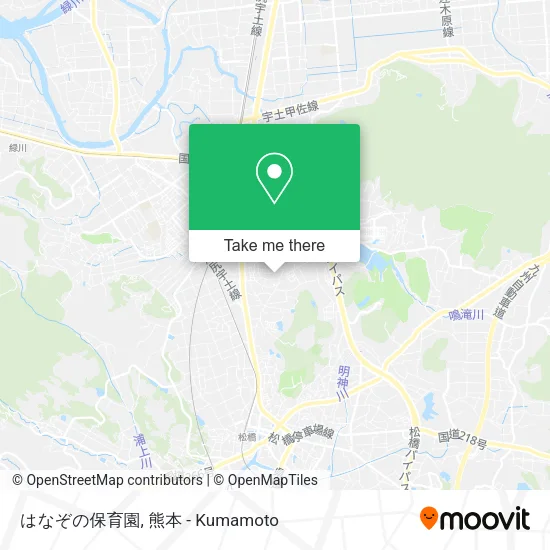 はなぞの保育園 map