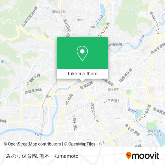 みのり保育園 map