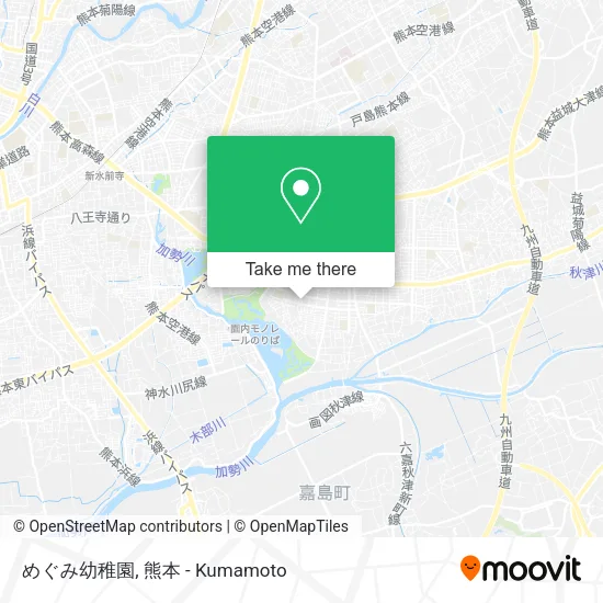めぐみ幼稚園 map