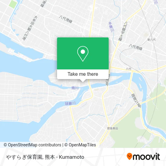 やすらぎ保育園 map