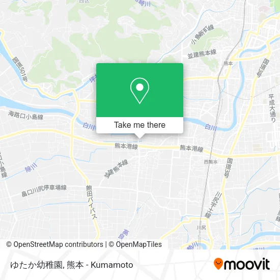 ゆたか幼稚園 map
