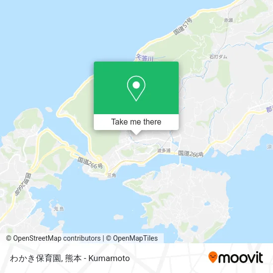 わかき保育園 map