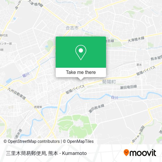 三里木簡易郵便局 map