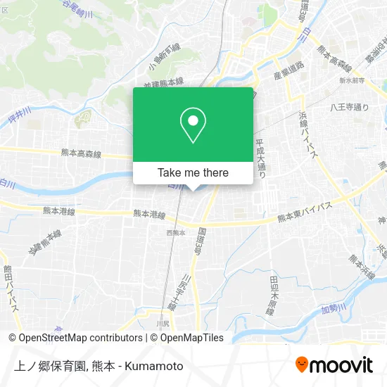 上ノ郷保育園 map