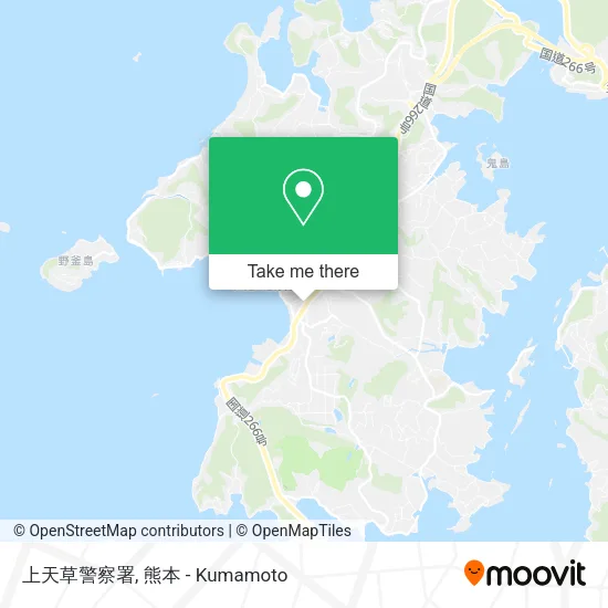 上天草警察署 map