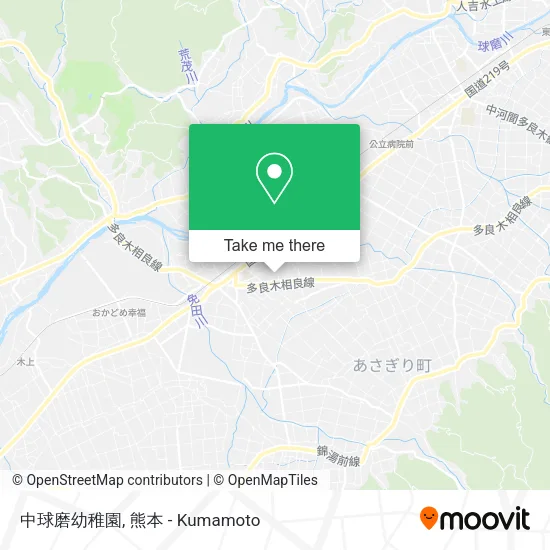 中球磨幼稚園 map