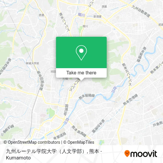 九州ルーテル学院大学（人文学部） map