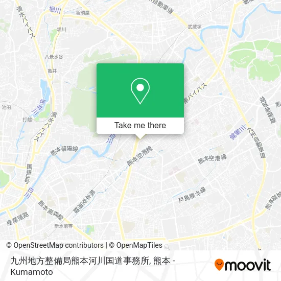 九州地方整備局熊本河川国道事務所 map