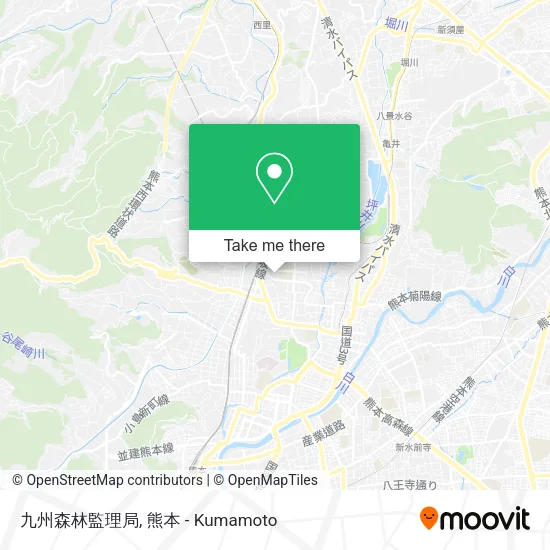 九州森林監理局 map