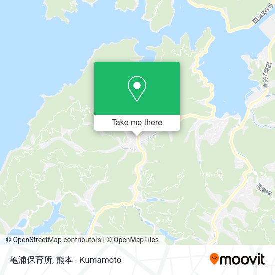 亀浦保育所 map