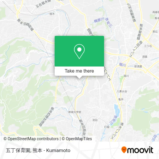 五丁保育園 map