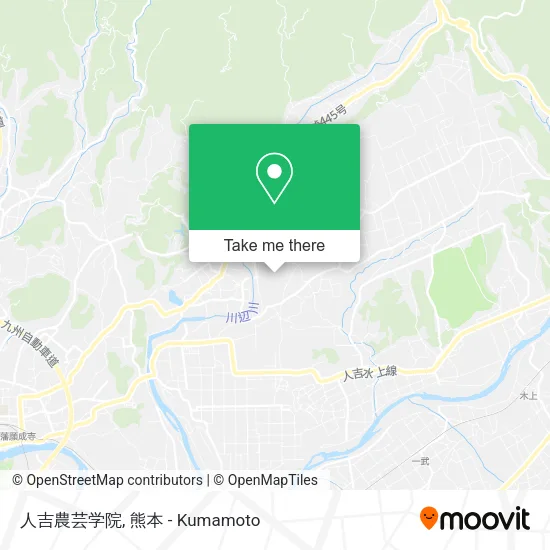 人吉農芸学院 map