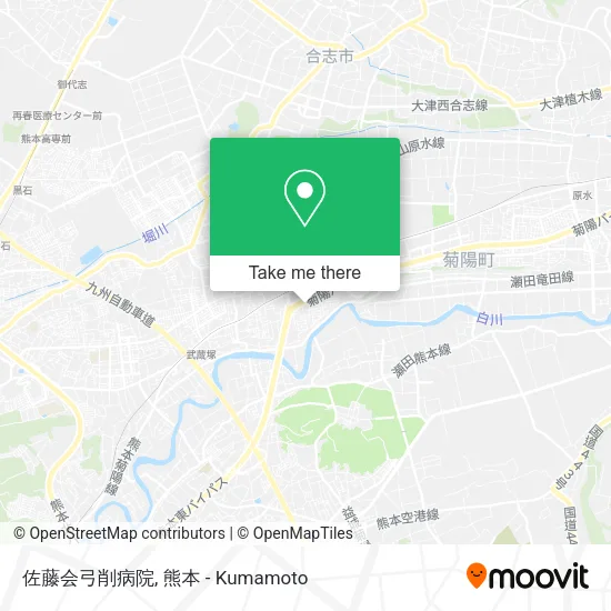 佐藤会弓削病院 map