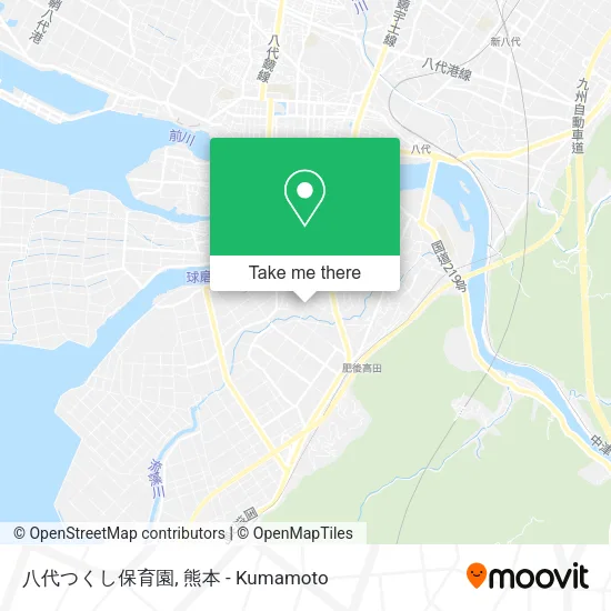 八代つくし保育園 map