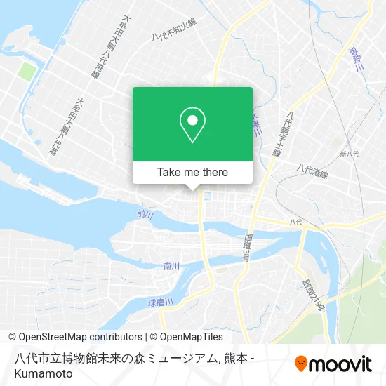 八代市立博物館未来の森ミュージアム map