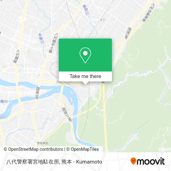 八代警察署宮地駐在所 map