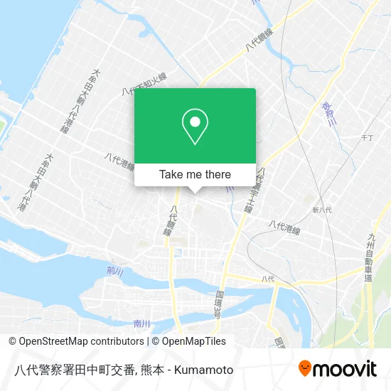 八代警察署田中町交番 map