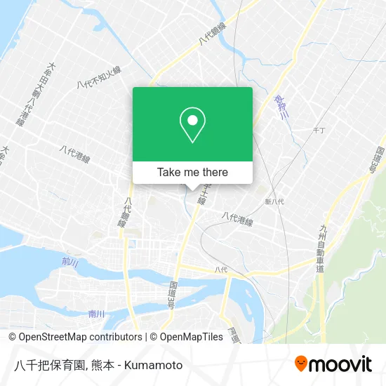 八千把保育園 map