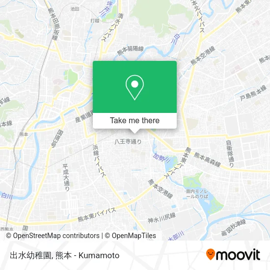 出水幼稚園 map