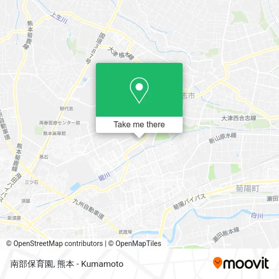 南部保育園 map