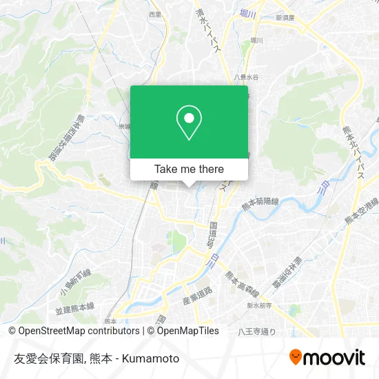 友愛会保育園 map